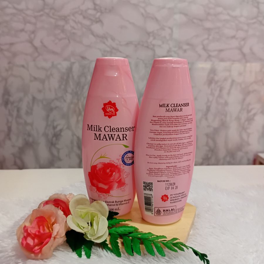 Viva Milk cleanser mawar 100ml