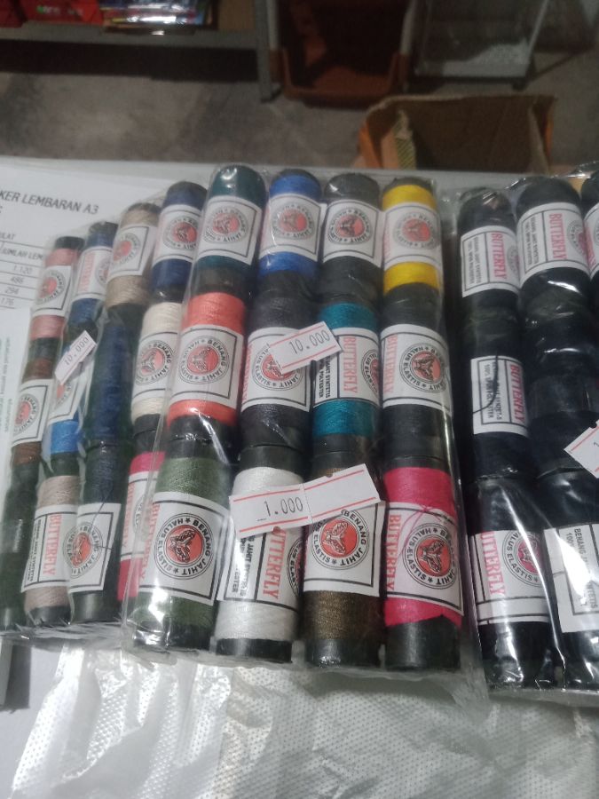 Benang jahit ecer satuan