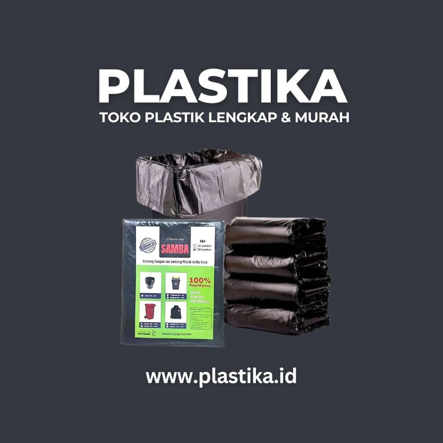 LDPE Sampah Trash Bag Samba 100 x 120 LCR @10