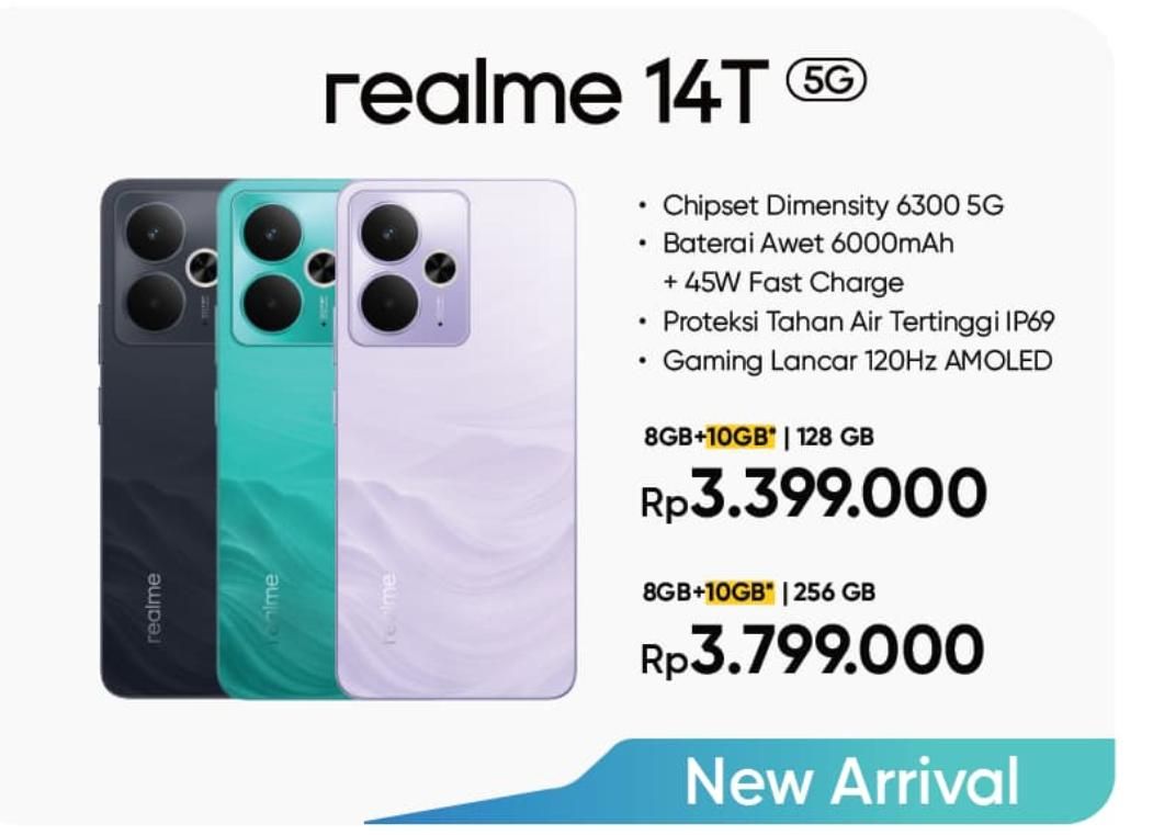 REALME 14T 5G 8+256GB