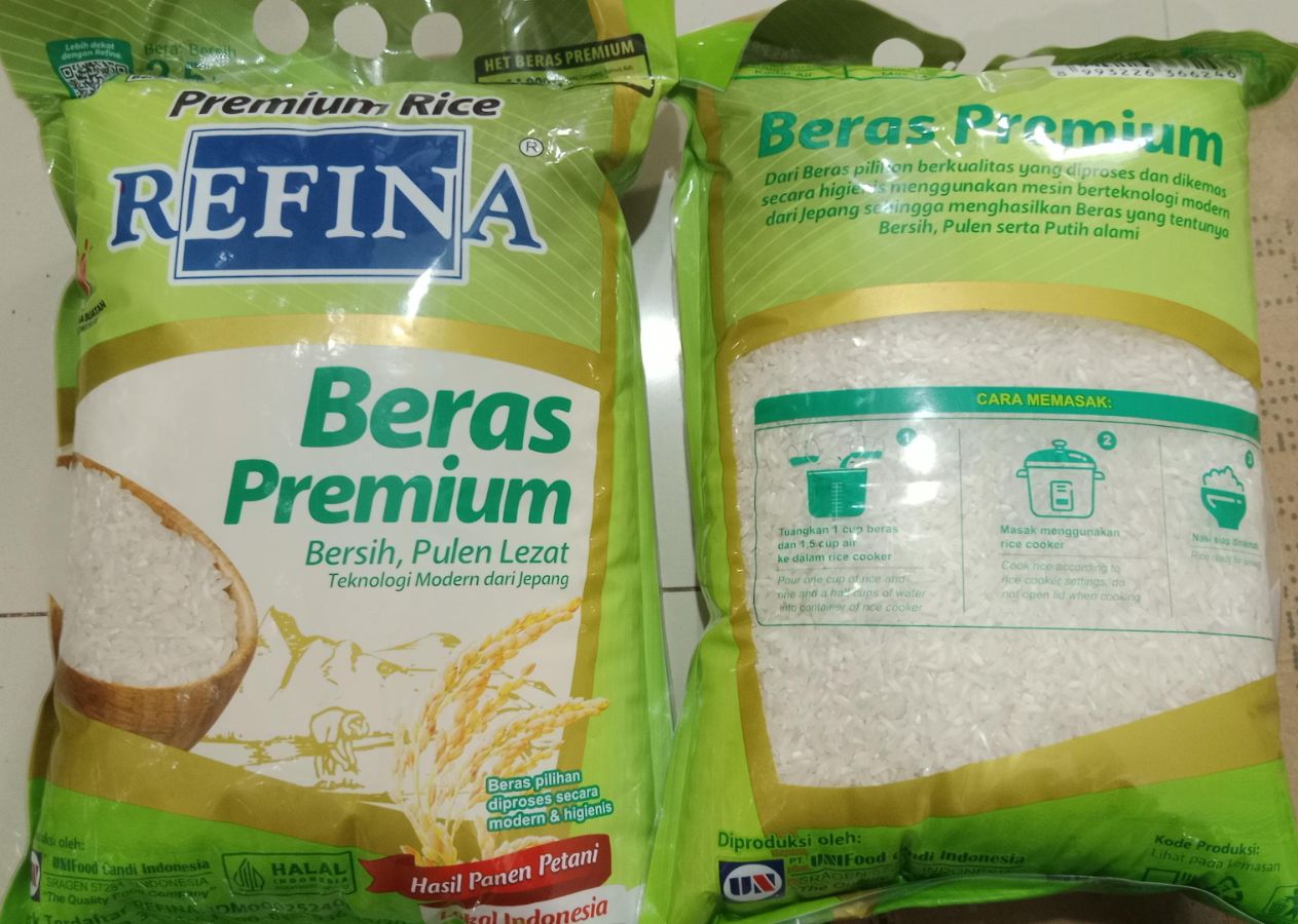 BERAS REFINA PREMIUM 2.5KG 