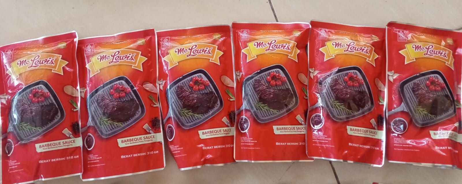 MC LEWIS SAUS BBQ 310G