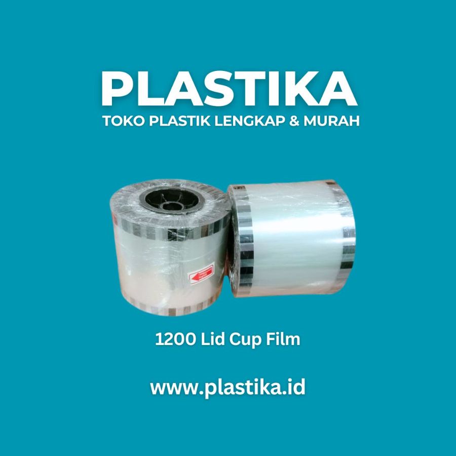 Plastik Film Lid Cup Sealer Polos 1200 Lid (900) Niki-Murah LCR