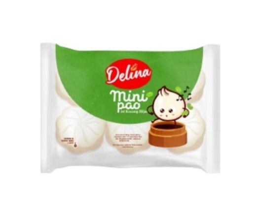 Minipao Delina isi 24 Kacang Hijau