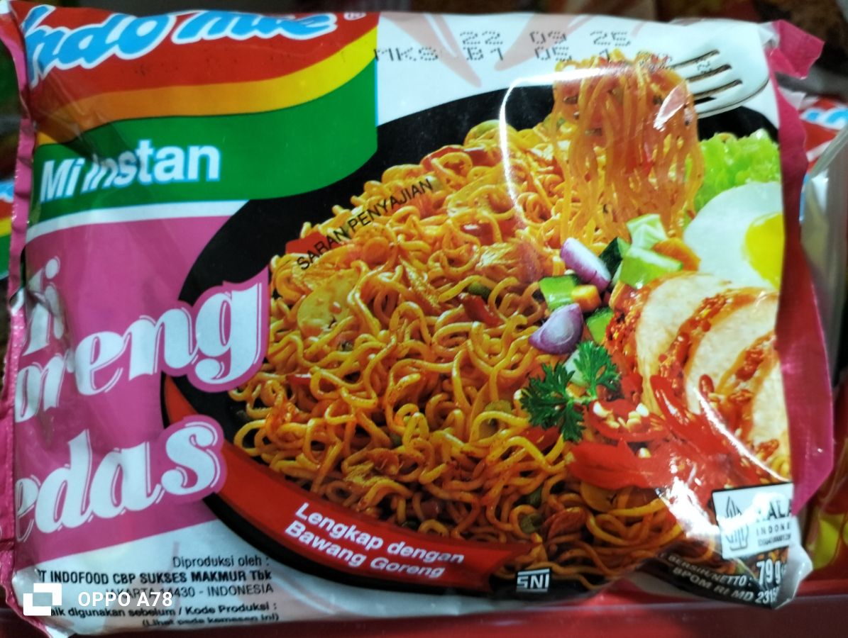 INDOMIE MI GORENG PEDAS 