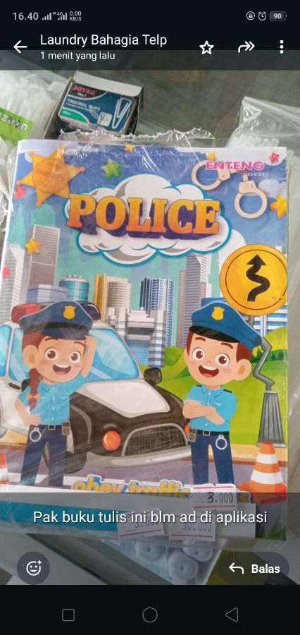 Buku tipis police
