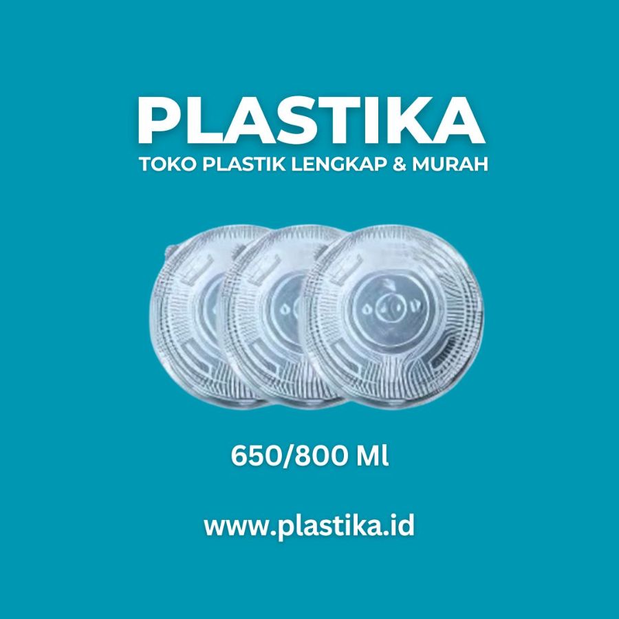 Tutup Paper Bowl Kraft Lid Bowl Kami 650/800 ASR @25