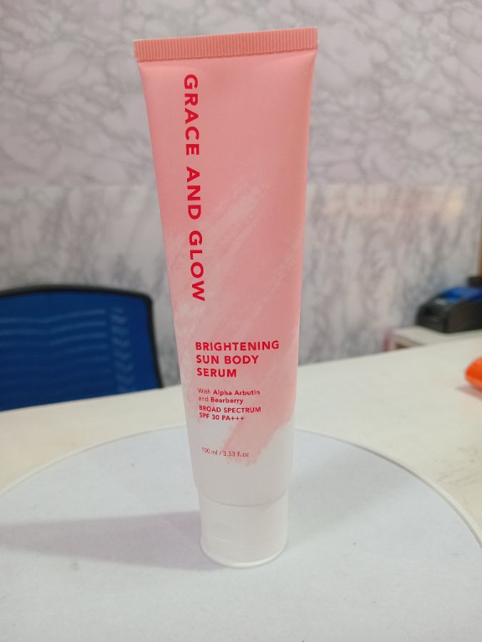 GraceAndGlow Brightening Sun Body Serum 100ml