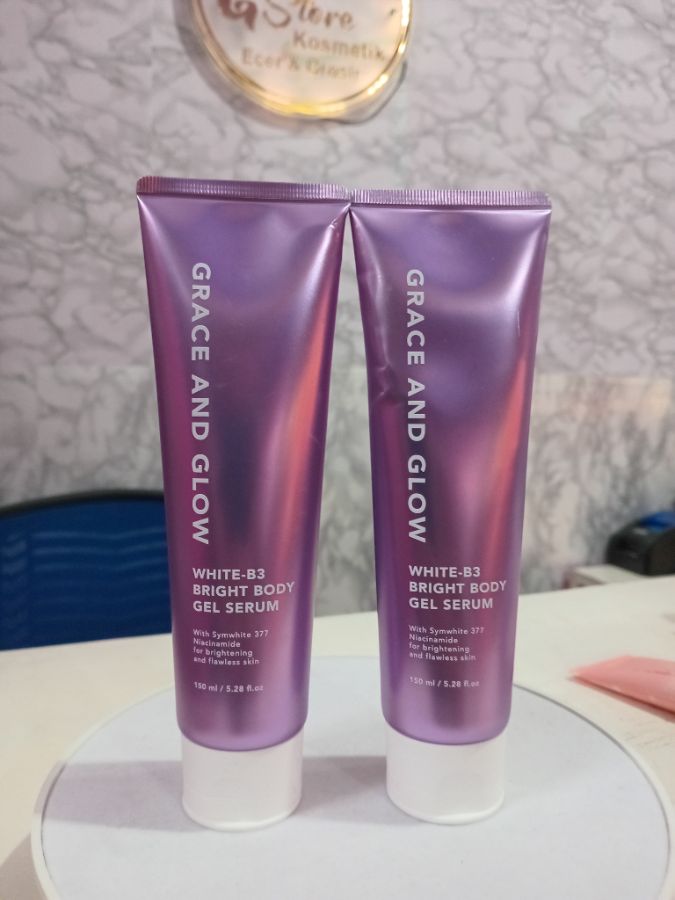 GraceAndGlow White B3 Bright Body Serum Gel Serum 150ml