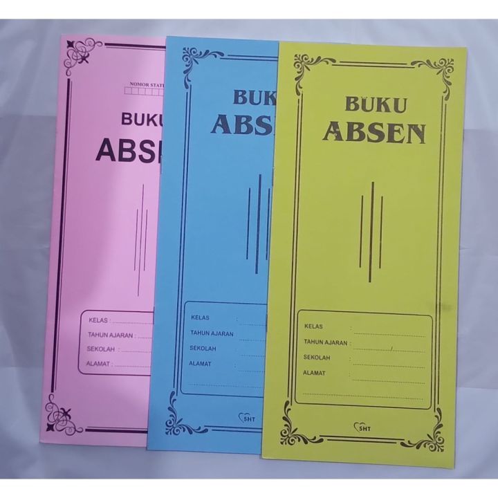 Buku absen sekolah