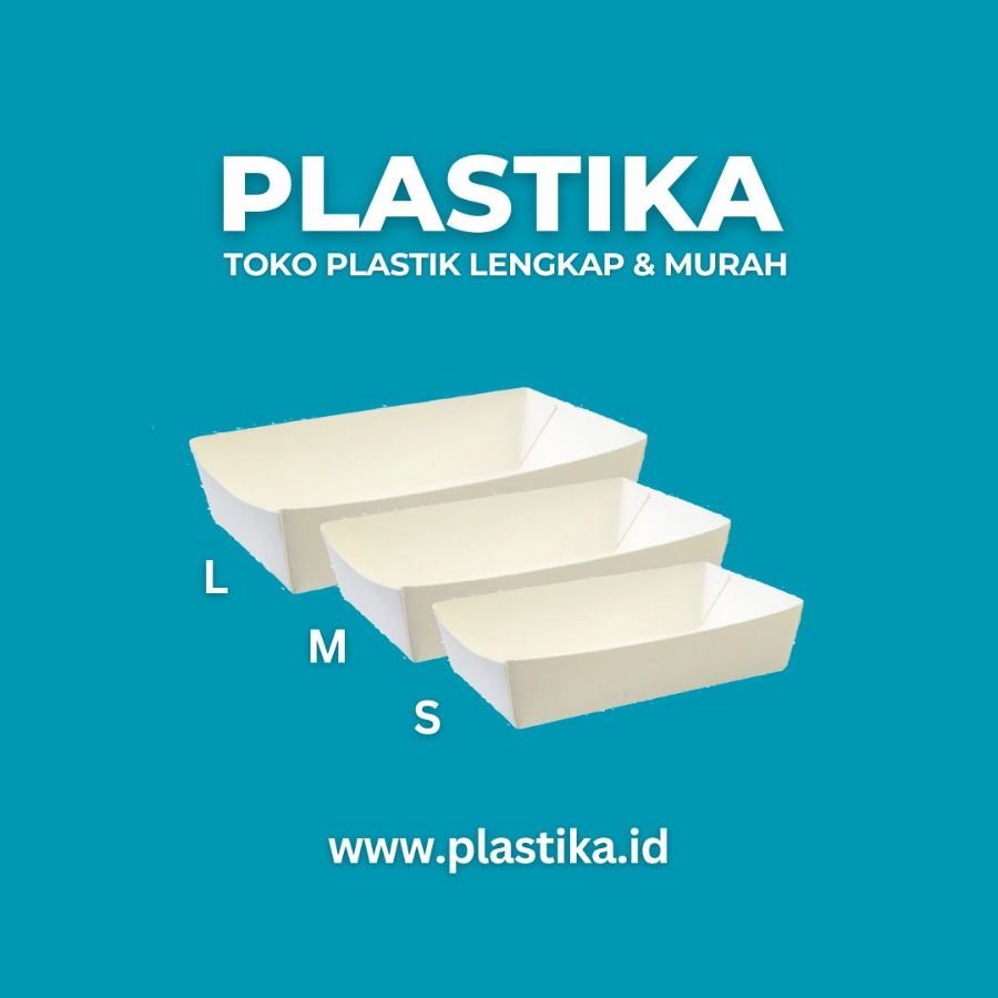 Paper Tray Putih Uk. M Merk Betapack LCR @50