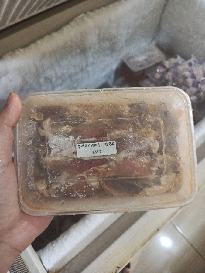 Beef Slice Marinasi BBQ lv 2 500gr