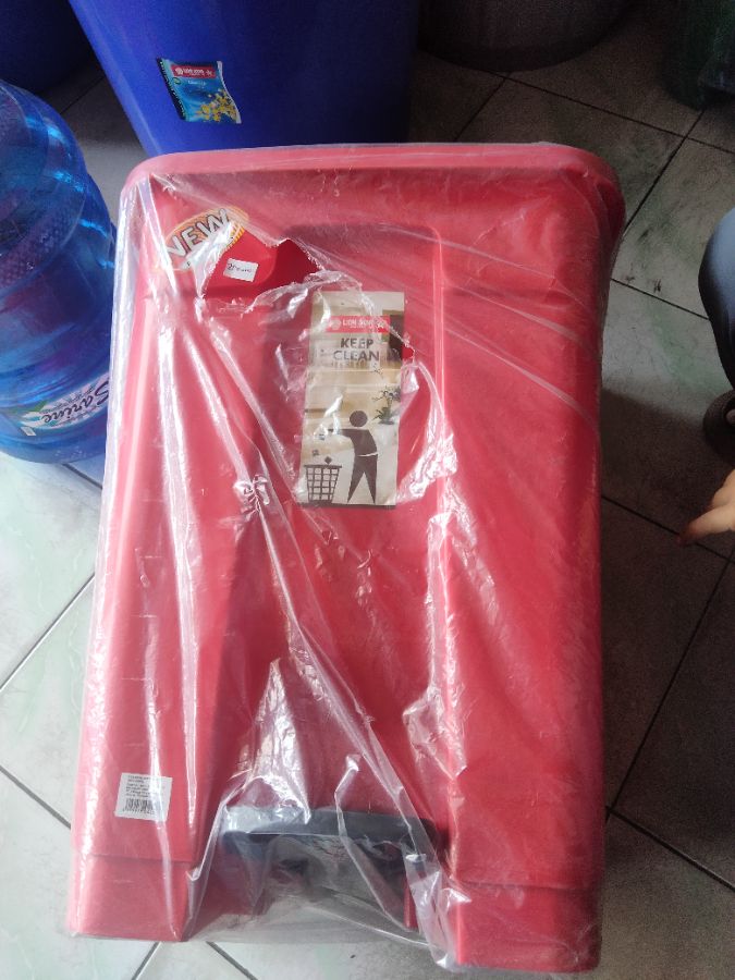 T SAMPAH INJAK GOMI 50LT LIONSTAR 