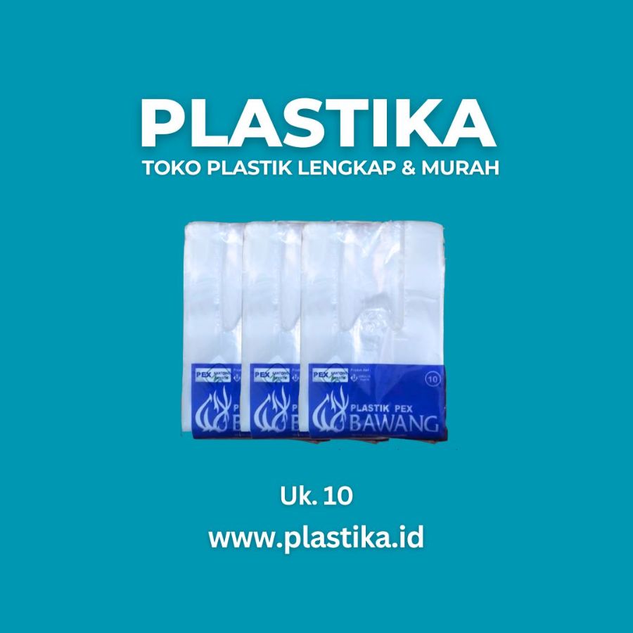 Kantong Plastik 1 Gelas PEX Bawang Uk. 10 UGL