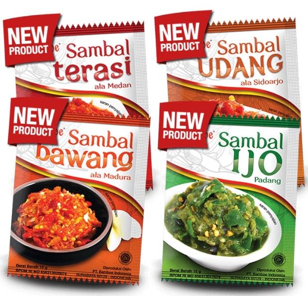 Sambal Bawang Bamboe 15 gr