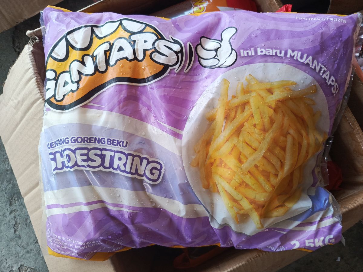 Santaps Kentang Goreng 2.5kg