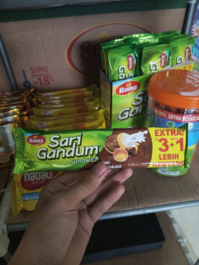 Sari Gandum Sandwich 27gr