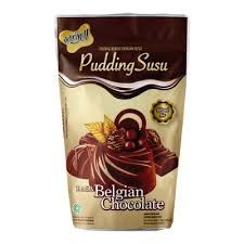 Nutrijel Puding Susu 130 gr Belgian Chocolate