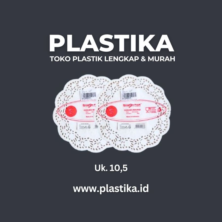 Paper Doilies Alas Kertas Renda Dragon Pack Uk. 10,5