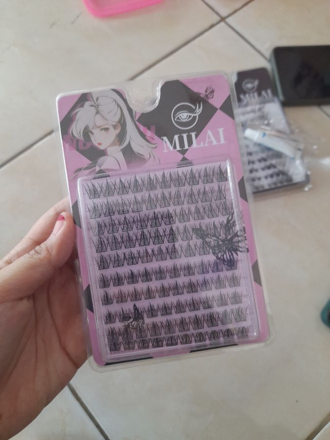 Bulu mata Milai + lem 