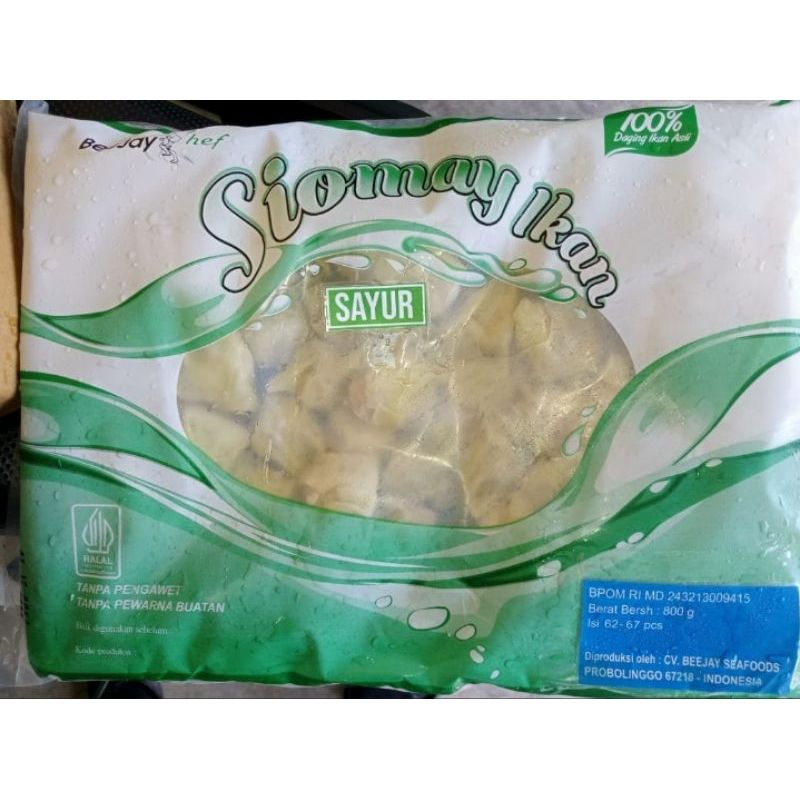 Siomay Ikan Sayur Bee Jay 800 gr