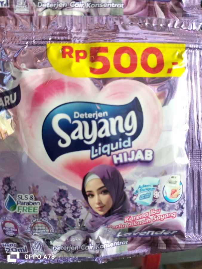 SABUN SAYANG CAIR SASET 