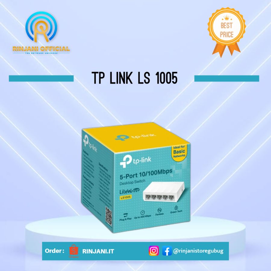 TPLINK 5PORT LS1005
