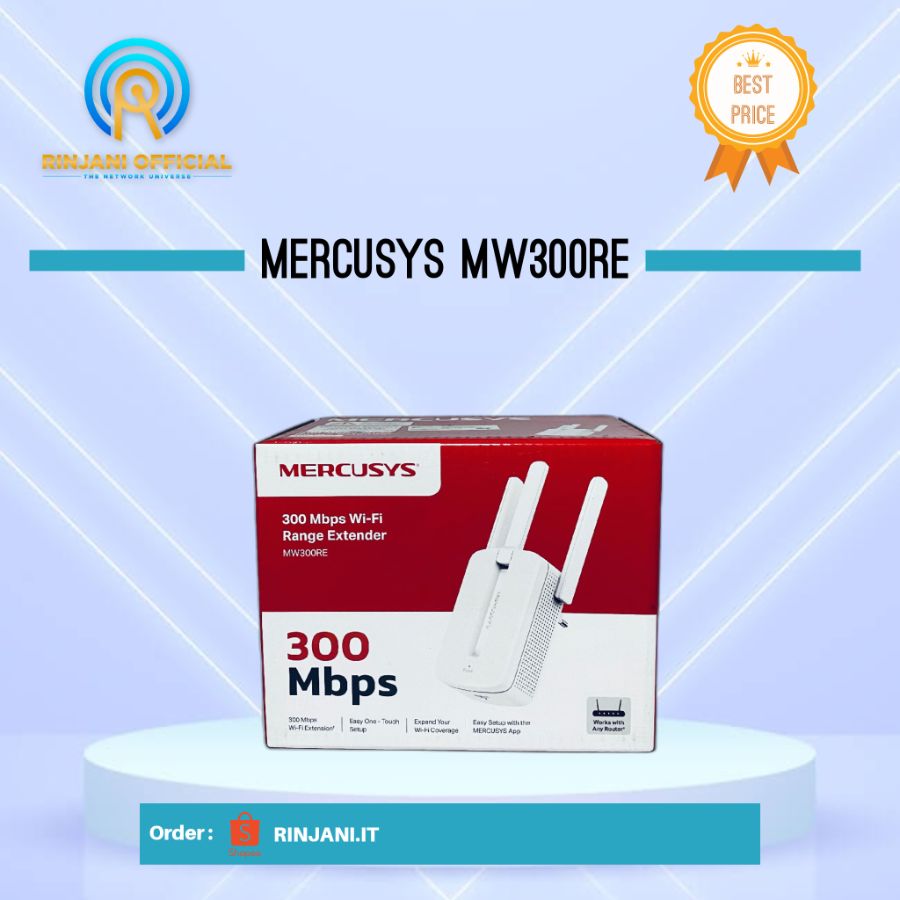 MERCUSYS RANGGE EXTENDER MW300RE
