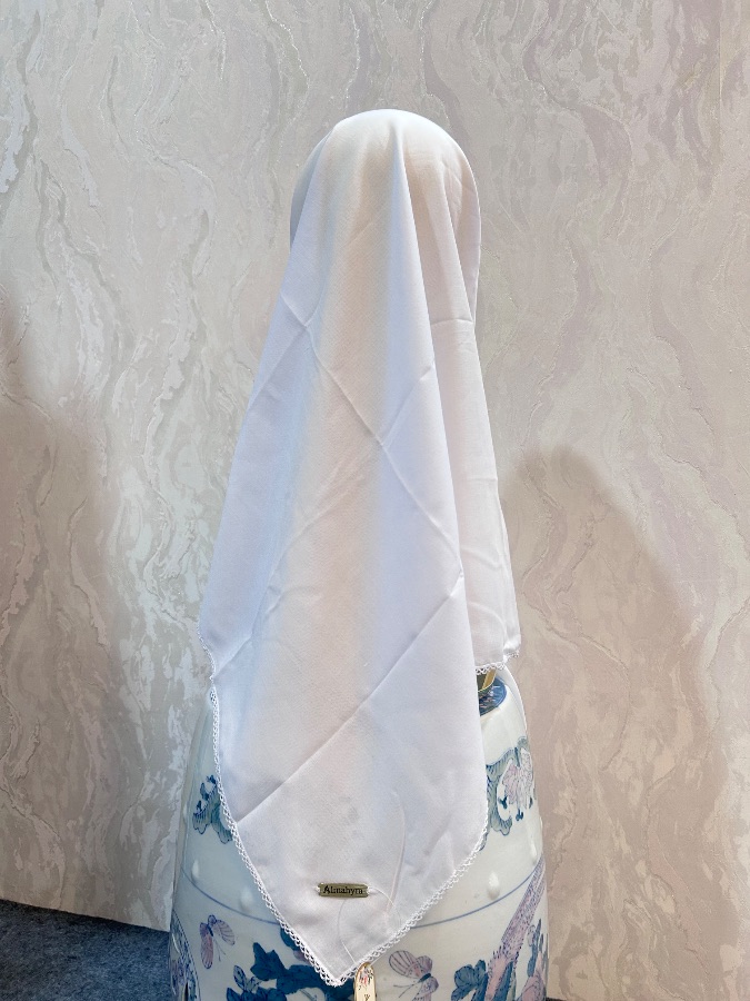 Voal Premium Plain - White