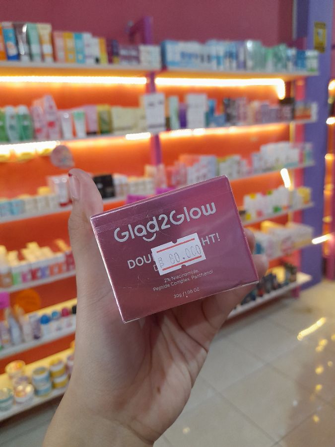Glad2glow double bright day cream
