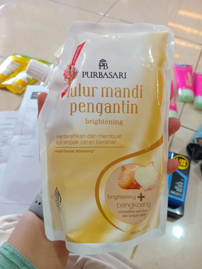 PURBASARI LULUR MANDI PENGANTIN BENGKOANG 500GR