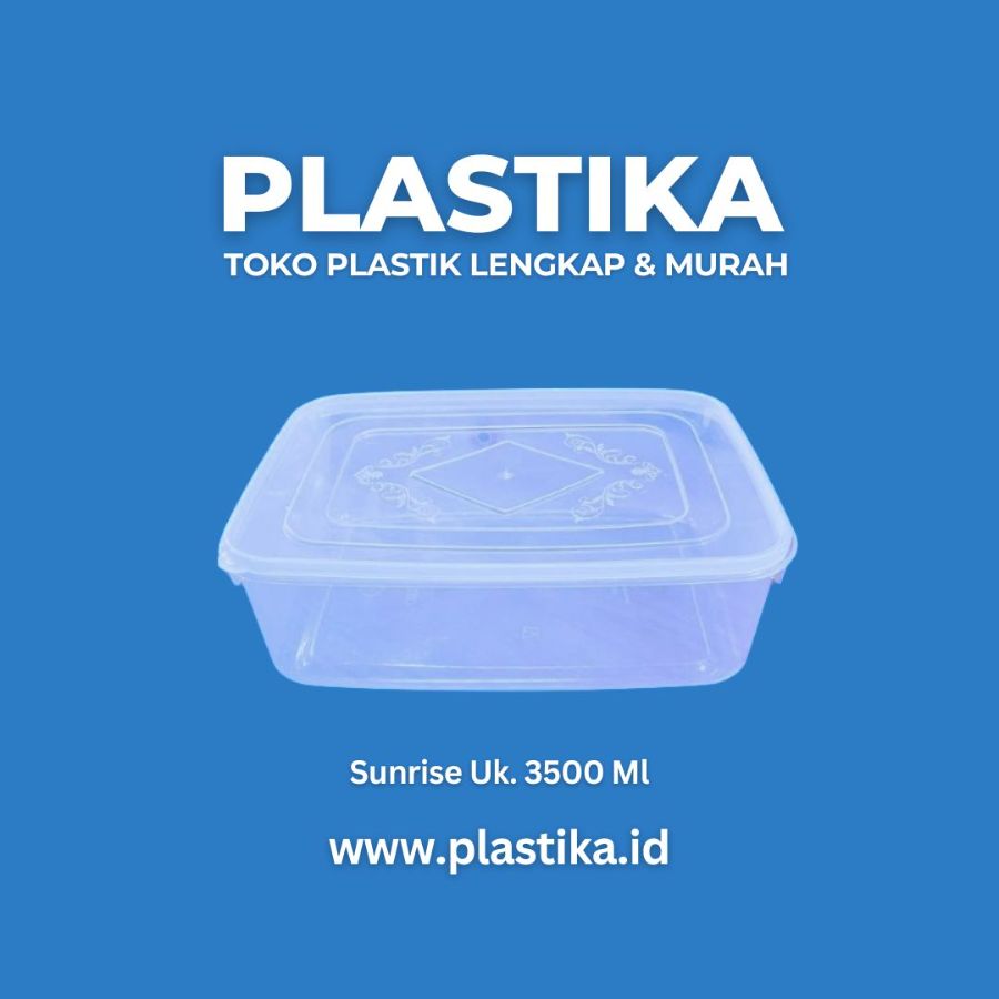 Kontainer Plastik Donut Trisula 3500 Ml