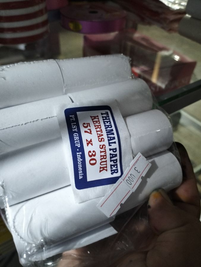 Kertas struk printer blututh