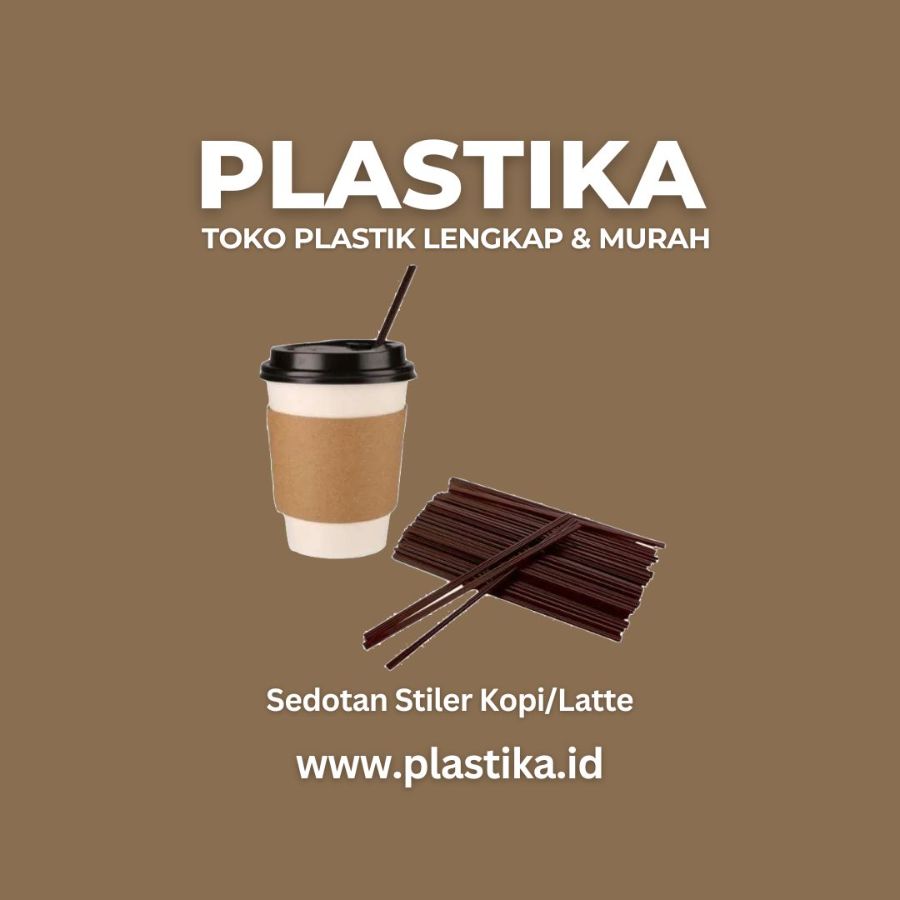 Sedotan Kopi Stiler Brown STR 512 LCR @1000