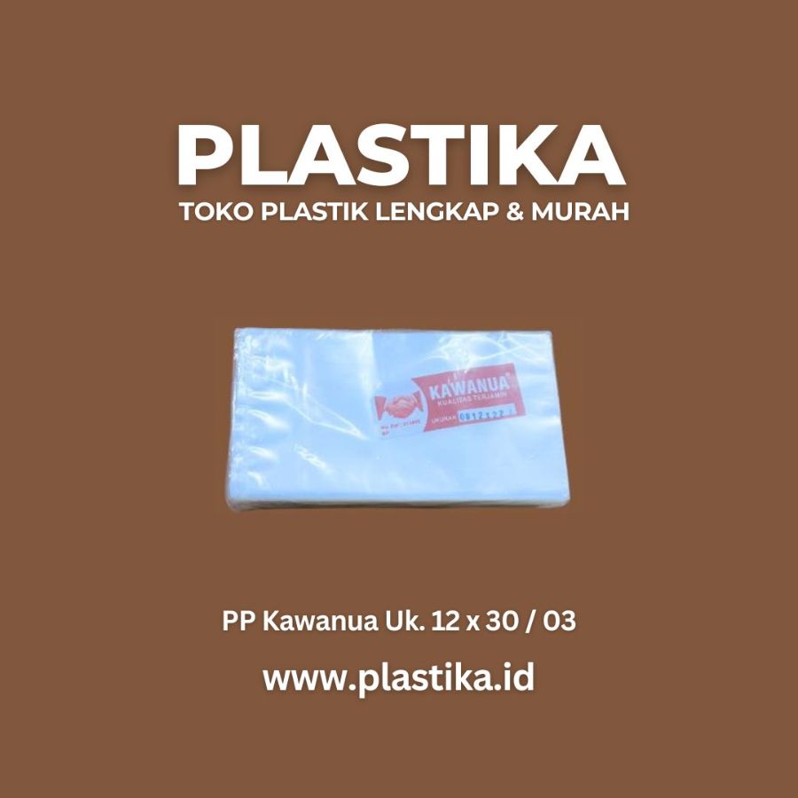 Plastik PP Kawanua 12 x 30 x 0,3