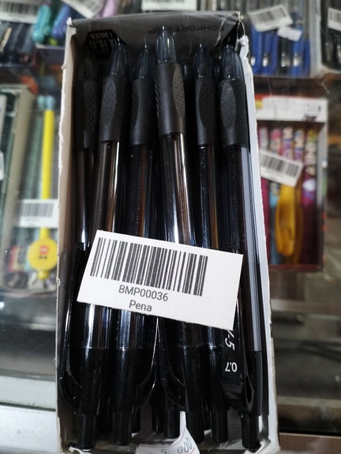 Pena snowman hitam
