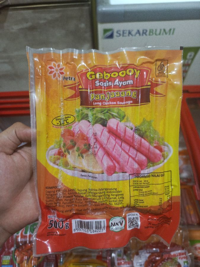 Geboy Sosis Ayam Panjang 