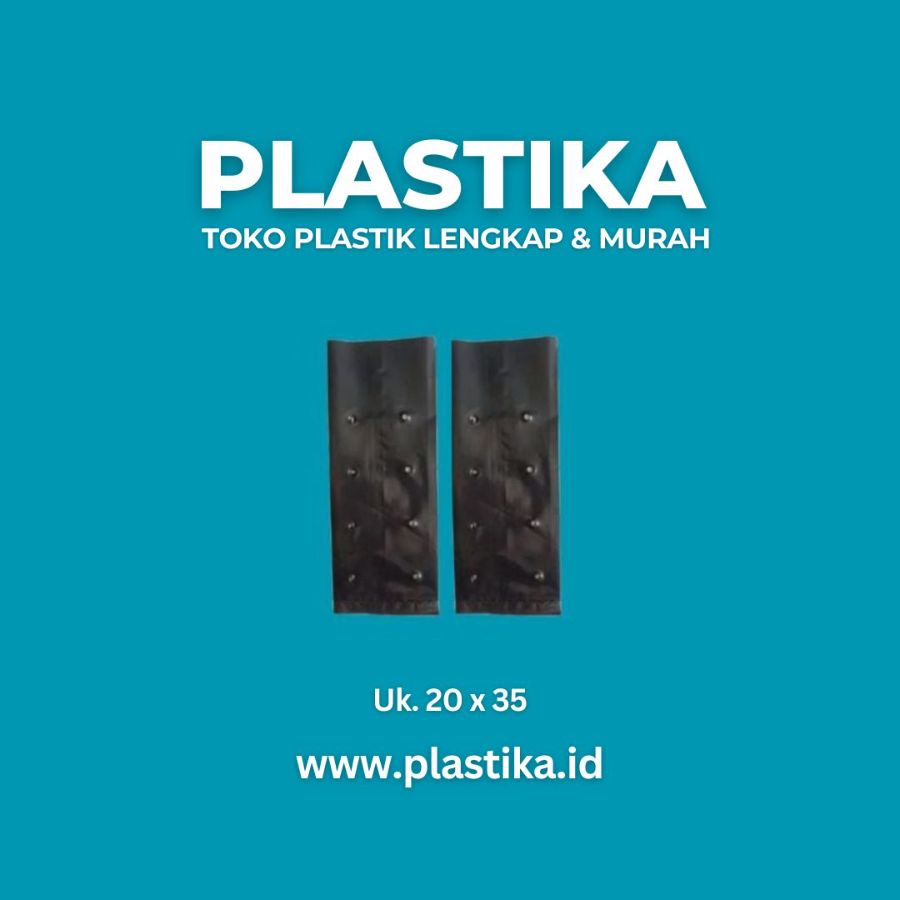 Plastik Polybag Tanaman 20x35