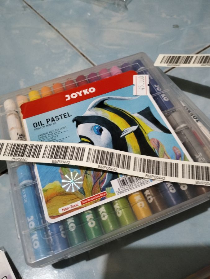 Krayon lukis oil fastel joyko