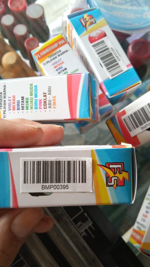 Tinta stempel biasa