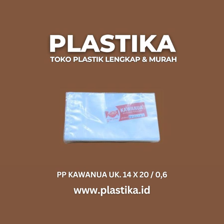 Plastik PP Kawanua 14 x 20 x 08