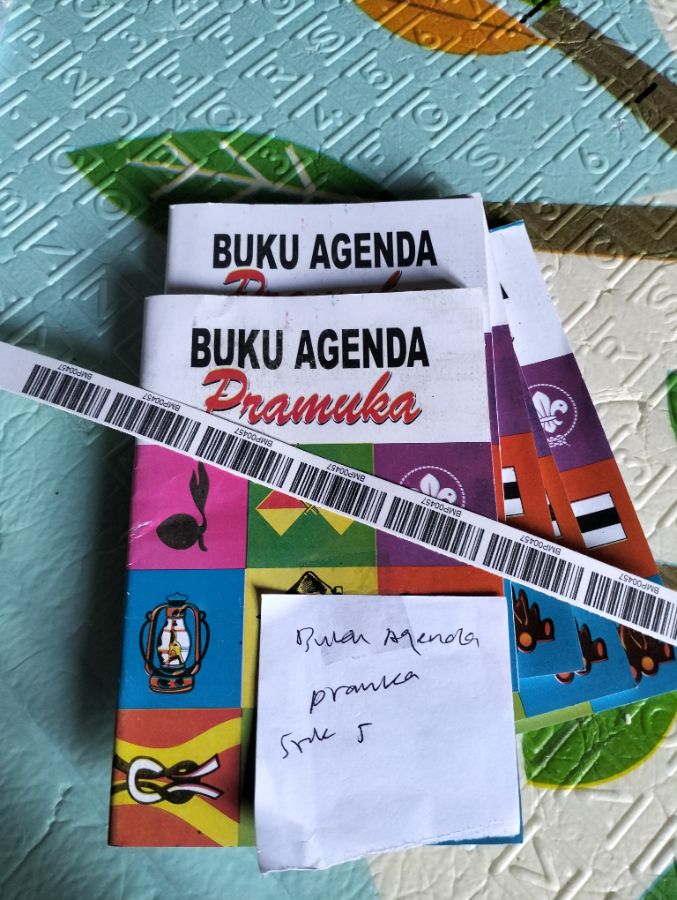 Buku agenda pramuka