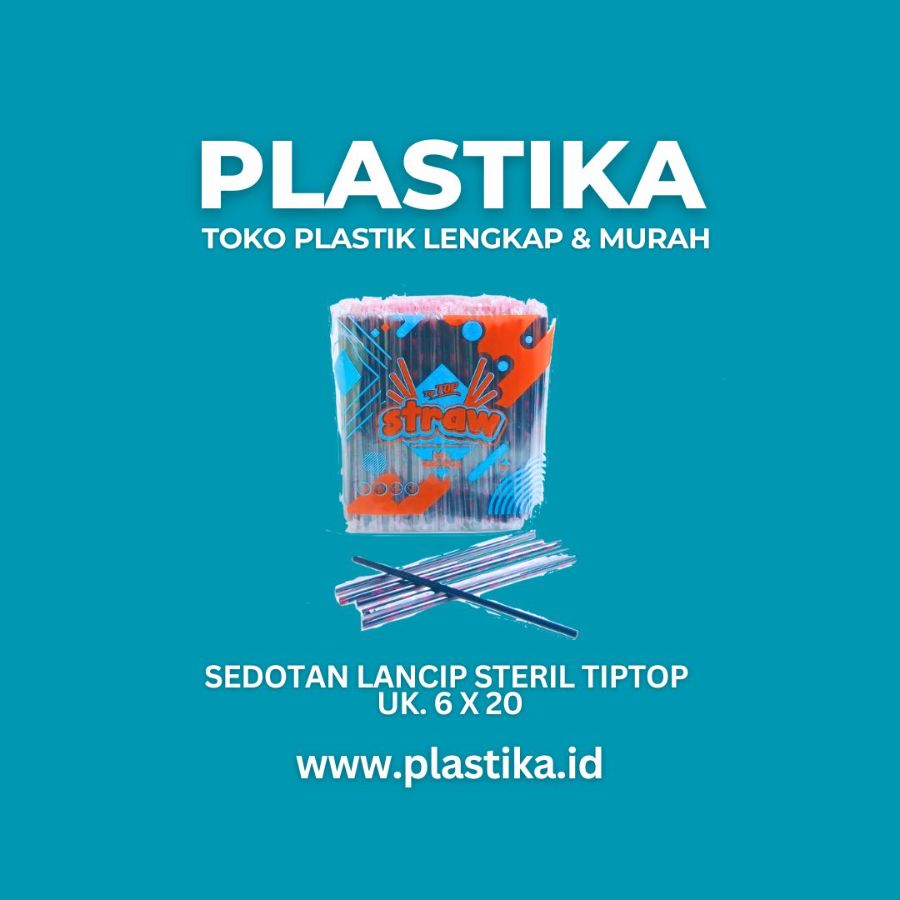 Sedotan TipTop Lancip 620 @250