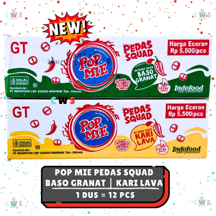 POP MIE JUMBO PEDES SQUAD ALL VARIAN