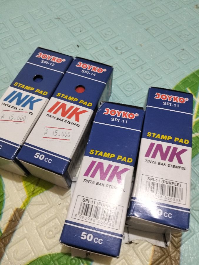 Tinta stempel manual joyko