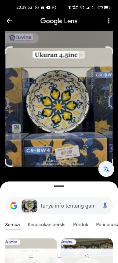 MANGKOK 4.5 MOTIF AMORA