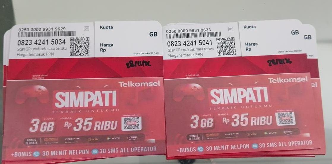 KP Telkomsel 3GB(Riung) 