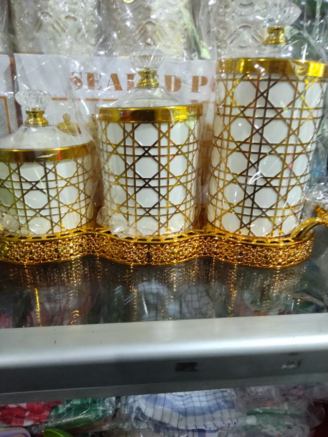 TOPLES 3PC EXQUISITE GOLDEN LEMON