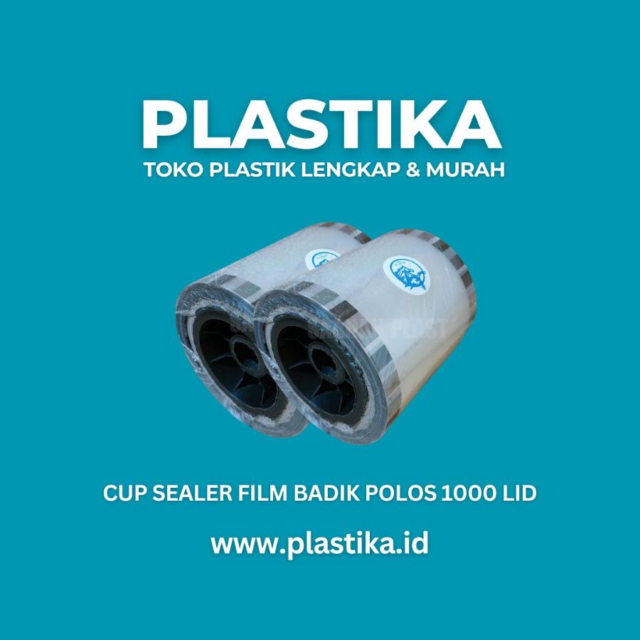 Lid Cup Sealer Film Polos 1.000 Mata Badik