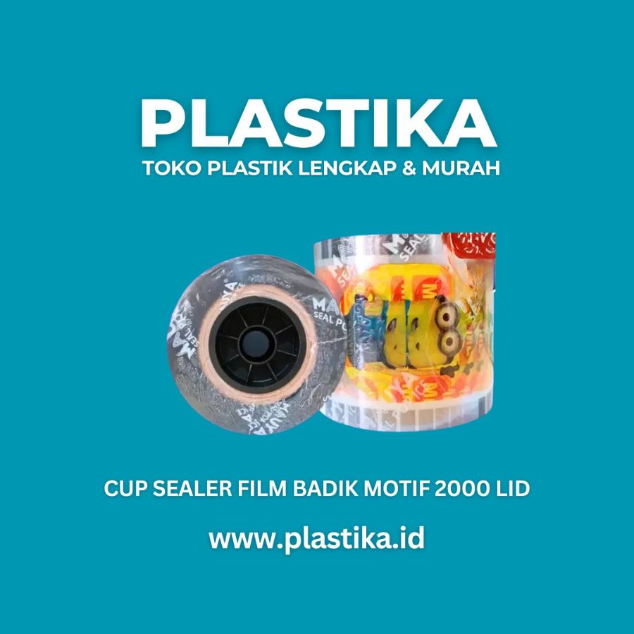 Lid Cup Sealer Film Motif 2.000 Mata Badik